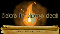 Before Life, Choose Death