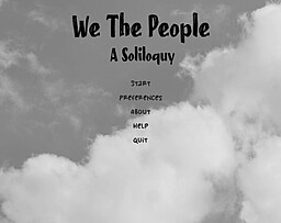We the People - A Soliloquy