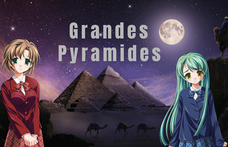 Grandes Pyramides - Visual Novel éducatif sur les pyramides d'Egypte