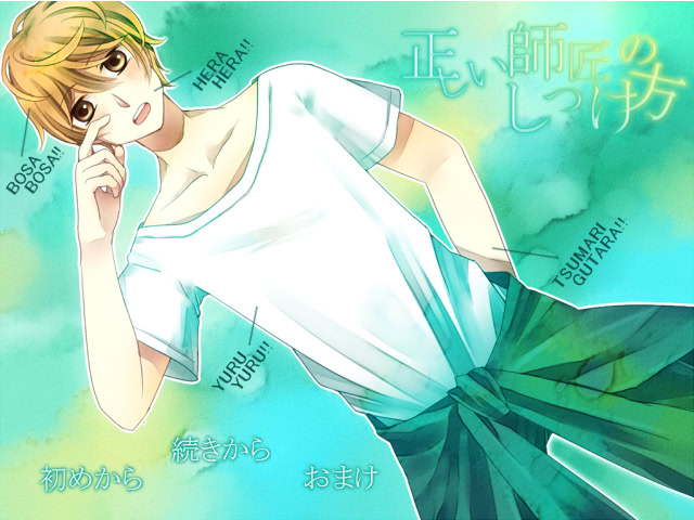 正しい師匠のしつけ方