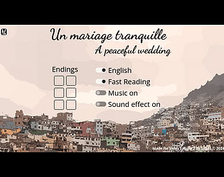 Un mariage tranquille