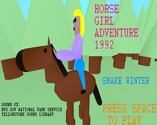 Horse Girl Adventure 1992