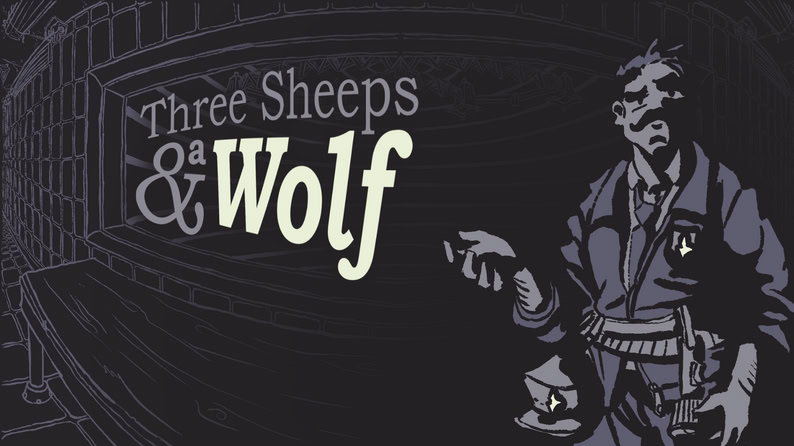 Three Sheeps and a Wolf
