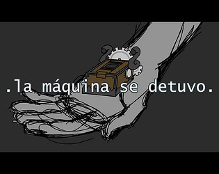 .la máquina se detuvo.