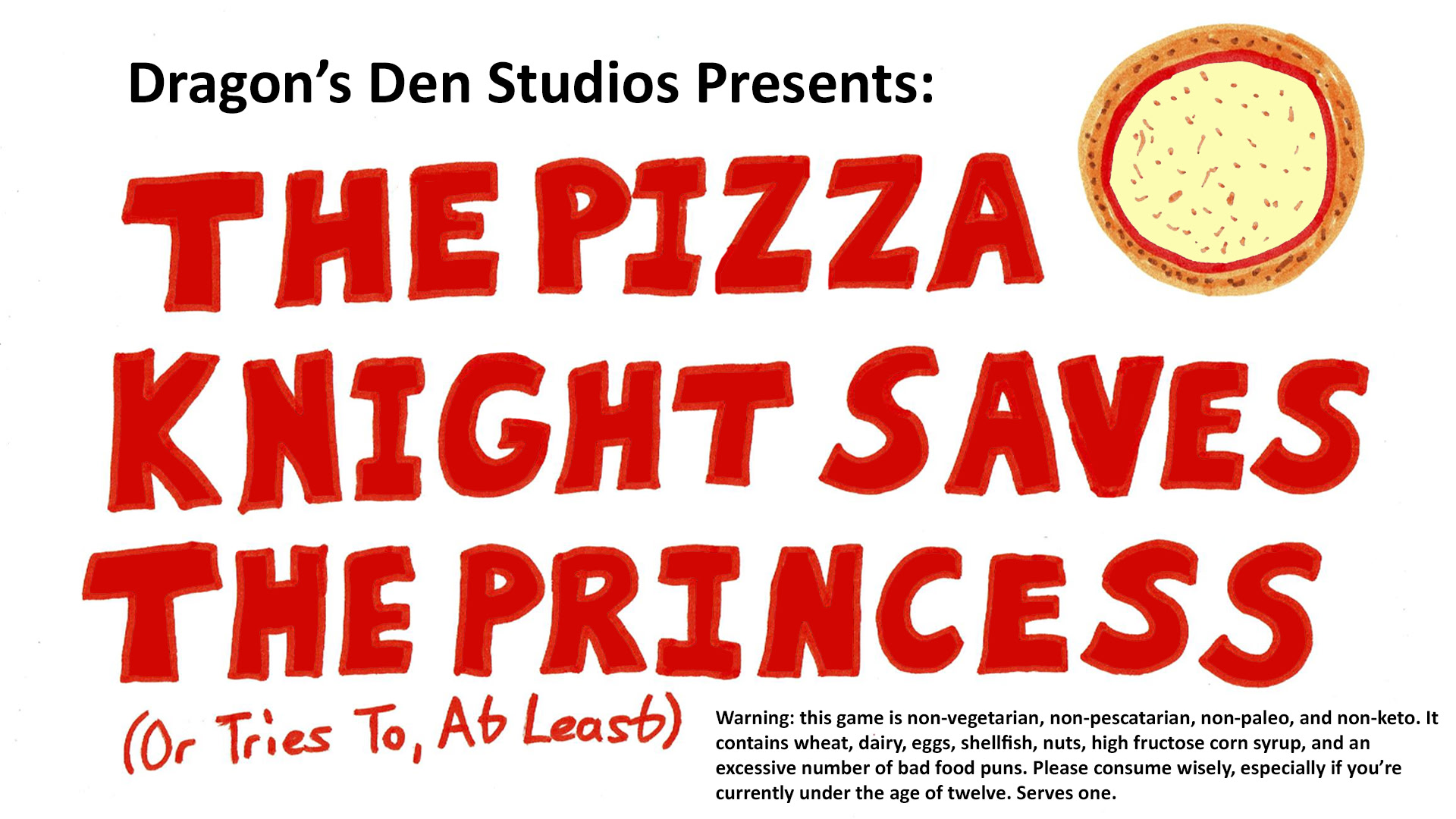 The Pizza Knight Saves The Princess