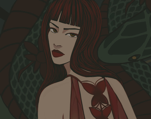 Butterfly In The Snake's Mouth