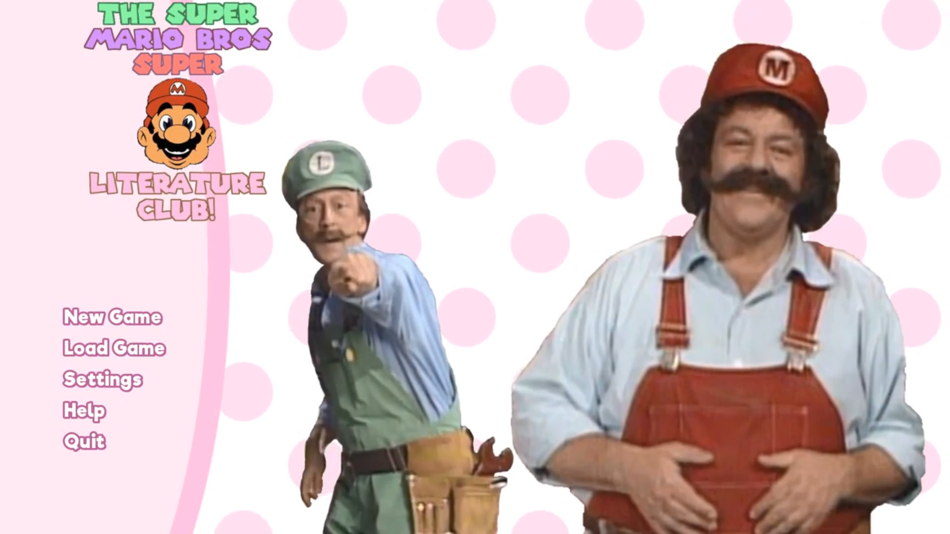 The Super Mario Bros. Super Literature Club!