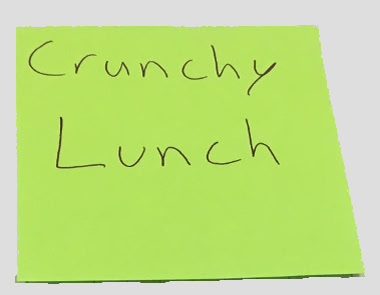 Crunchy Lunch