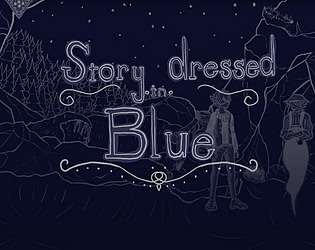 Story dressed in Blue