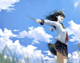 浮かない顔した女の子