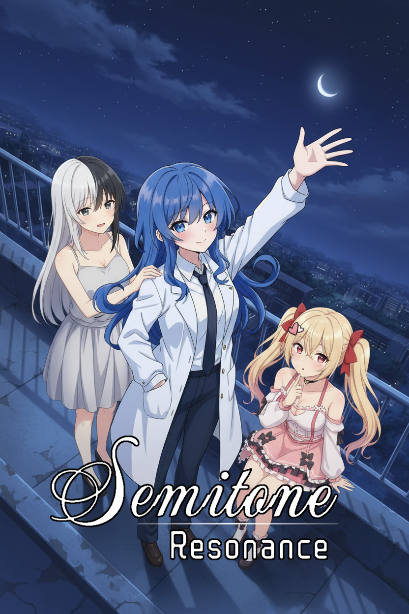 Блестящий Неон - Полутонный Резонанс