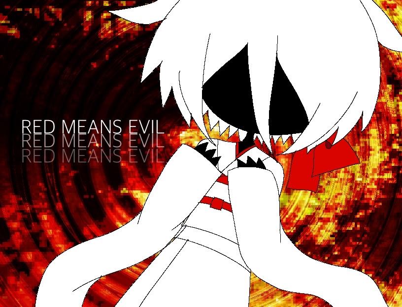 Red Means Evil