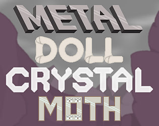 Metal Doll Crystal Moth